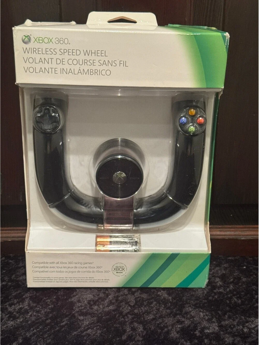 Xbox 360 Wireless Speed Wheel Controller
